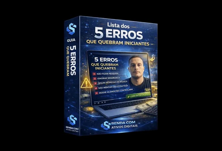 Capa do bônus Lista dos 5 Erros que Quebram Iniciantes